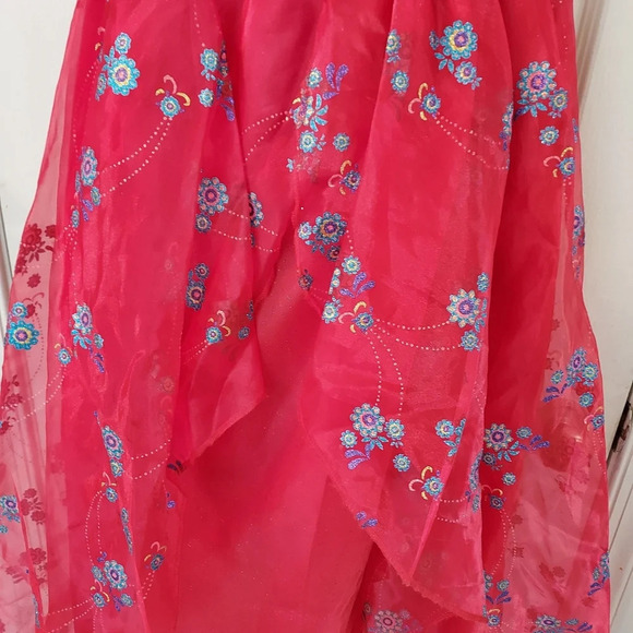 Disney Elena of Avalor Prestige Ball Gown Girls' Costume in Size 7/8 Medium - Picture 5 of 15